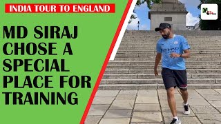 Mohammed Siraj shares unique practice video in an iconic place in London |
