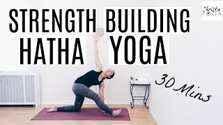 30 Min Hatha Yoga for Strength | Full Body Yoga Workout - All Levels Yoga Class | ChriskaYoga screenshot 5
