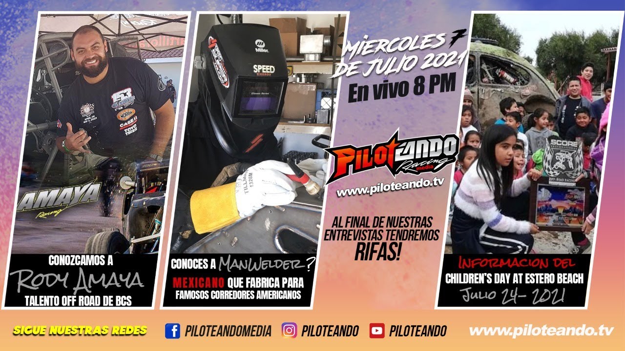 Rody Amaya, El ManWelder y Essor Off Road en nuestro programa! - YouTube