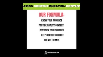 Content Curation Tips