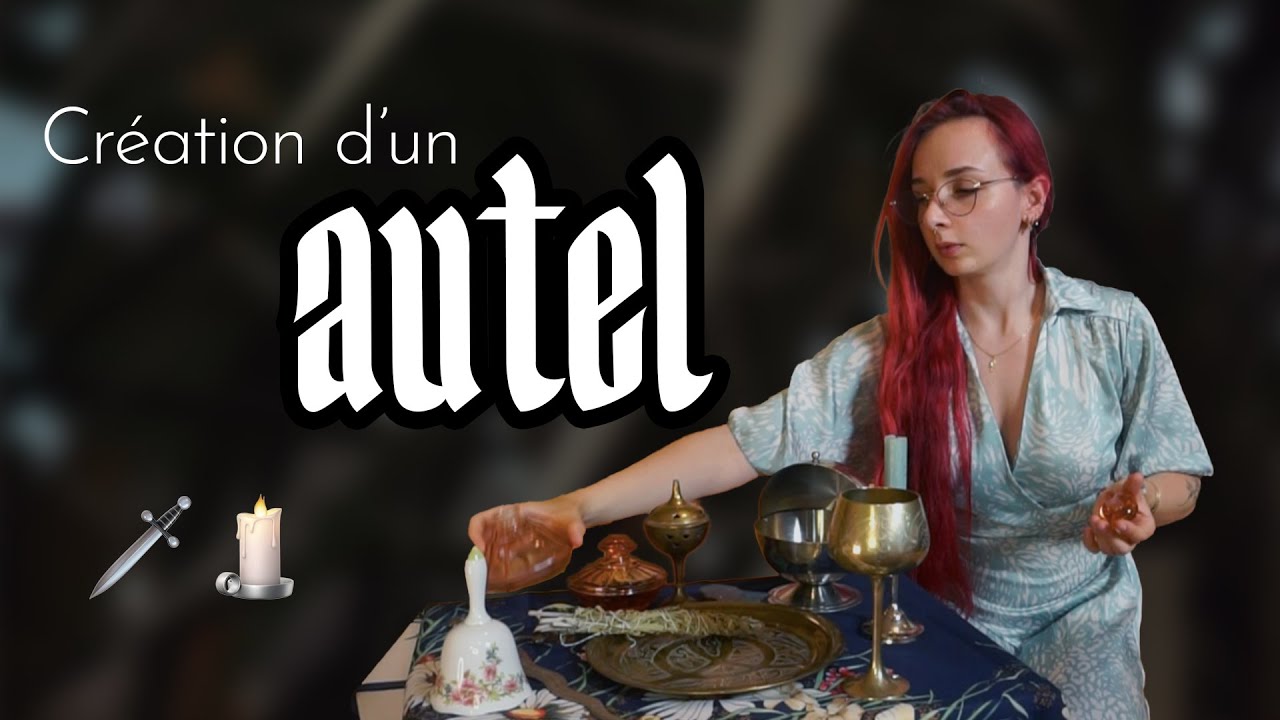 On crée un autel avec des objets chinés 🗝🍷🕯