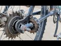 How to make a chain less bicycle