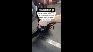 The ANCORE Pro + Data Plate captures more than just cable movements
The ANCORE Pro + Data Plate isn’t just for cable movements. Here it’s being used during hack squats with the GymAware app counting down the eccentric, helping keep every rep controlled and consistent. More ways to measure your training. More ways to get better. The ANCORE Pro + Data Plate captures more than just cable movements