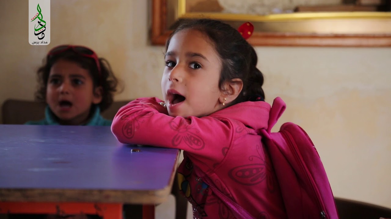 روضة براعم المستقبل في بلدة كفر داعل بريف حلب الغربي تقوم برعاية الأطفال وتهيئتهم لدخول المدرسة