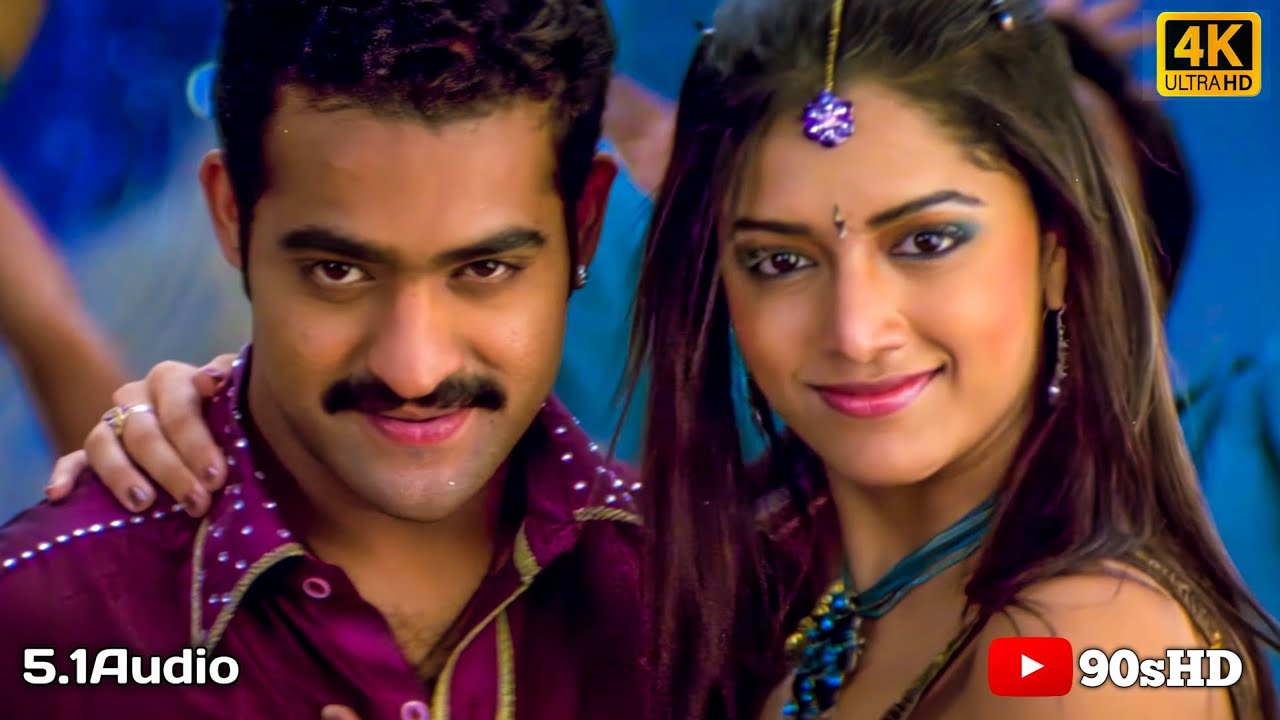 Nuvvu Muttukunte 4k Video Song Yamadonga  Jr NTR Mamta Mohandas  MMKeeravani  SSRajamouli