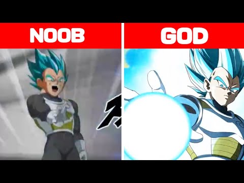 【ドッカンバトル】新フェス限 復活のFベジータ 演出進化比較 NOOB vs PRO