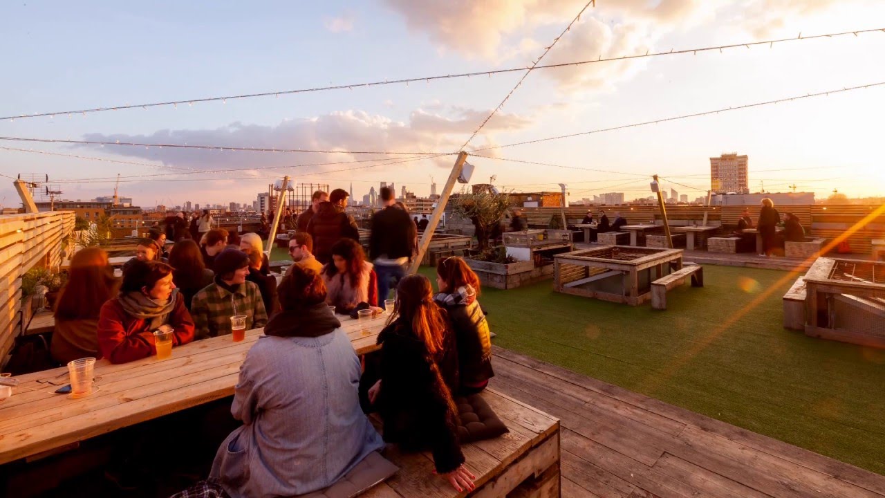 Netil360 Rooftop Bar A Cambridge Audio Install YouTube