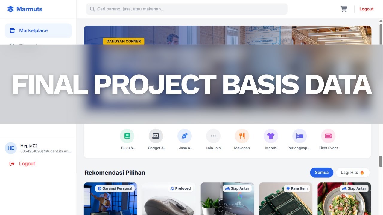 Final Project Basis Data - YouTube