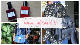 Haul Décalé Vernis Clean Et Halal Goodies Snoopy Et Tapis De Yoga Sunny April