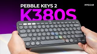 LOGITECH Pebble Keys 2 K380S | Bàn phím làm việc phải thế !!! | MYGEAR screenshot 3