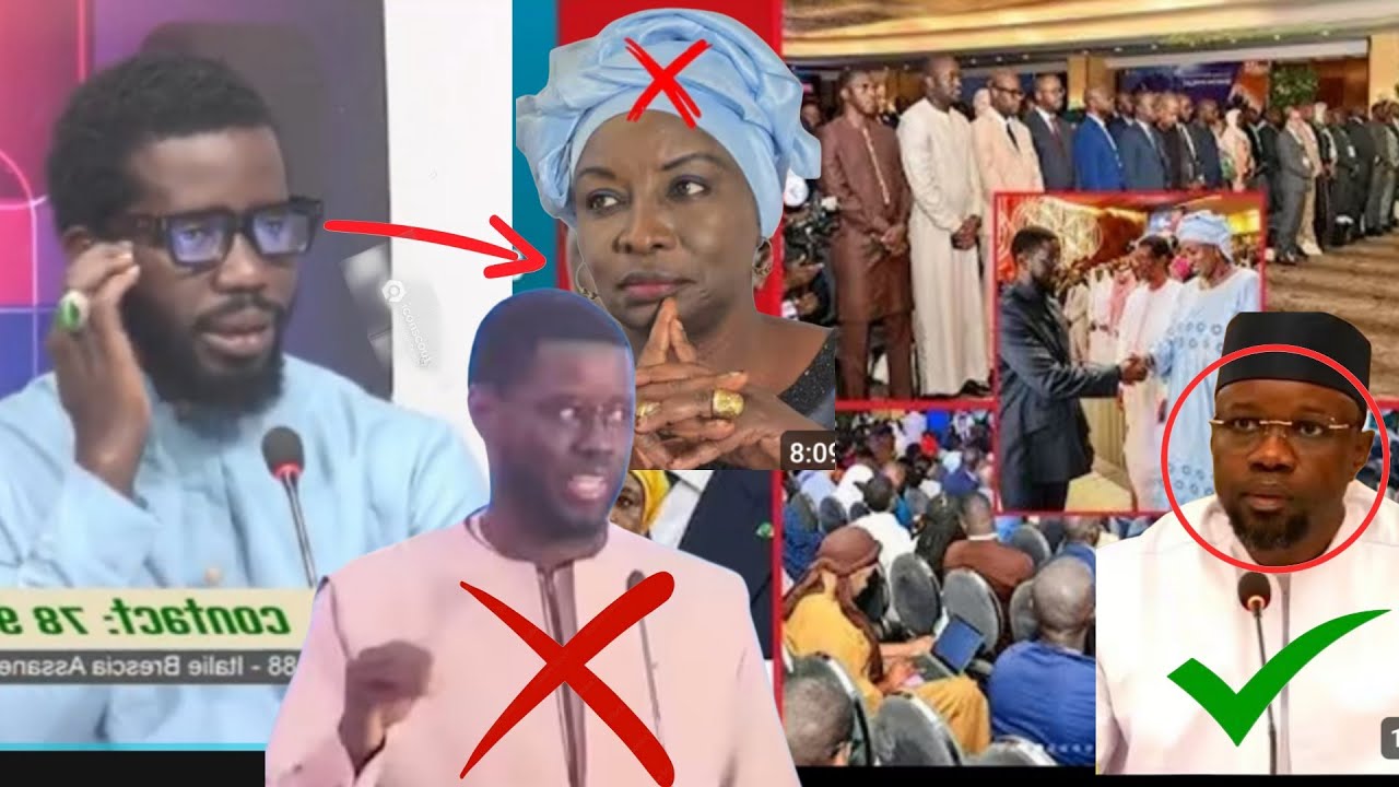 Diomay faye😱 warna wah😱 Ousmane sonko Li😱Mimi touré Abdou... 