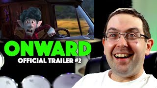 REACTION! Onward Trailer #2 - Tom Holland Disney Pixar Movie 2020