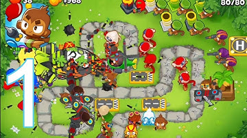 Bloons TD 6 - Gameplay Walkthrough Part 1 - Tutorial & Monkey Meadow (Android-Ios)