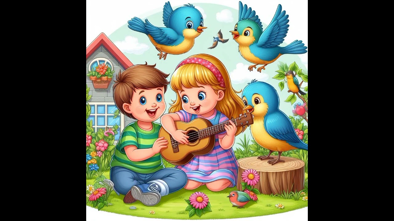 The Chirping Birds Poem For Kids In English