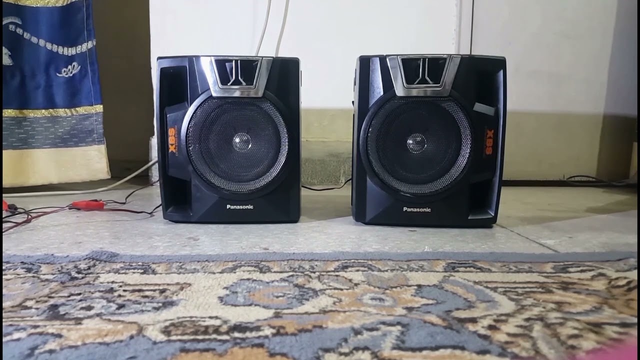 Panasonic RX-CT880 XBS Speakers | Sound Test | - YouTube