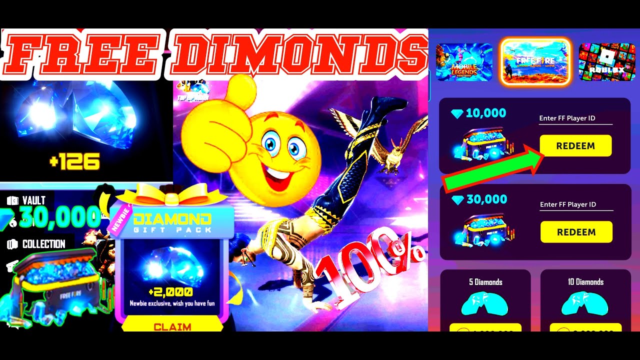 2048 CUBE WINNER GET UNLIMITED DIMOND || FREE  FIRE 2021 UNLIMITED DIMOND APP || FREE MEIN DIMOND