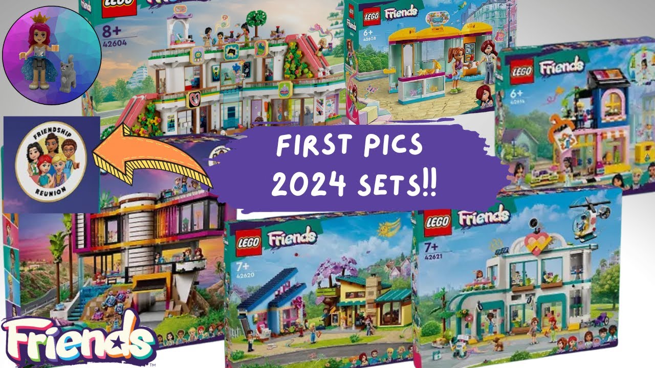 New LEGO Friends sets 2024 First Pics!!!!!!! 