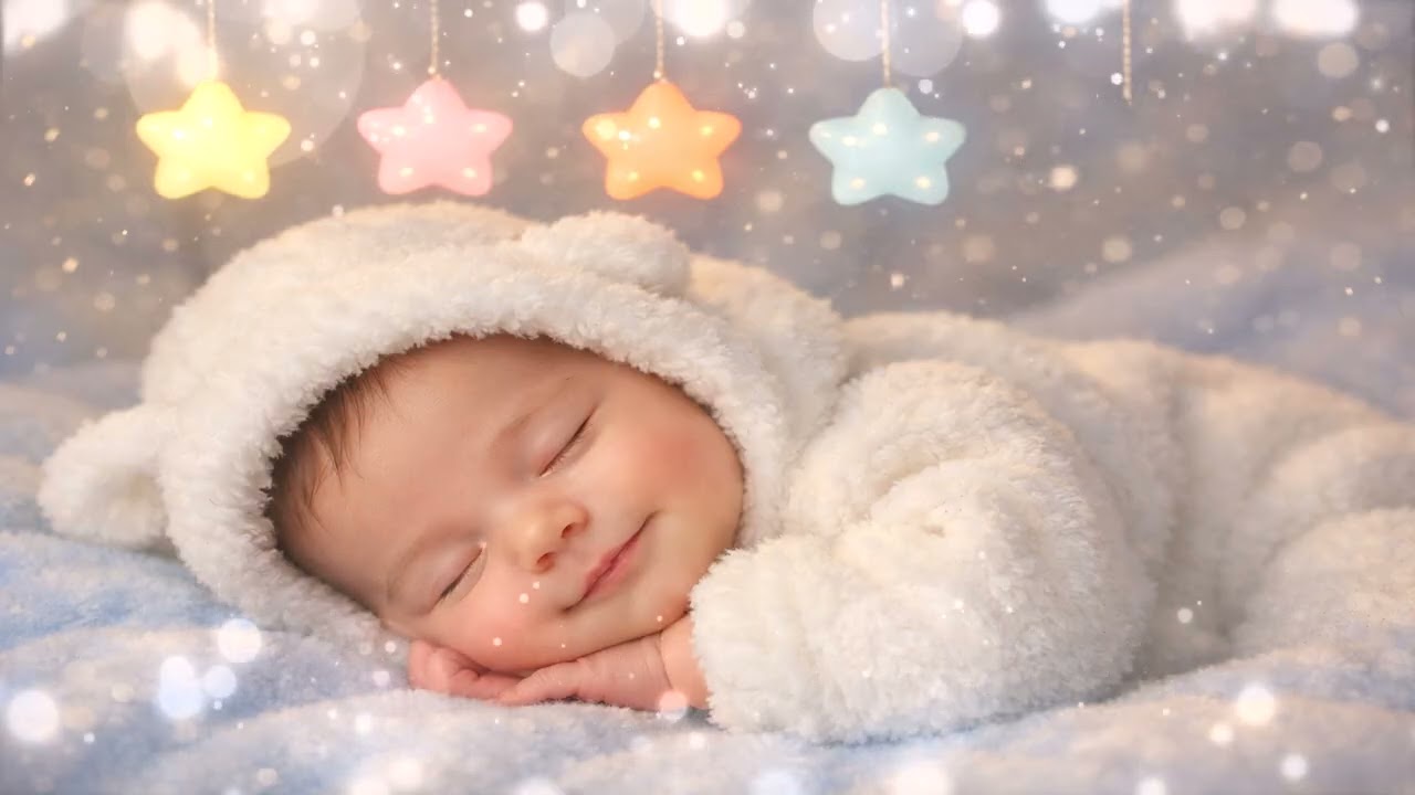 Instant Baby Sleep Music 🌙 Put Baby to Sleep in Minutes 💤 Mozart & Brahms Lullabies 🎶