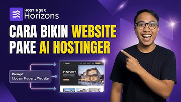 Cara Membuat Website dengan AI dalam Hitungan Menit (Tanpa Coding!) - Review Hostinger Horizon