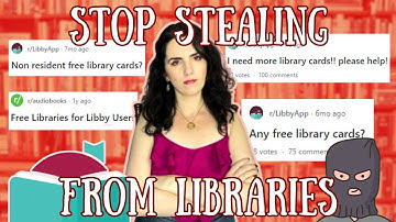 The Problem with Free Library Cards and Libby Hacks