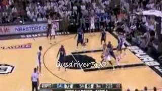Spurs vs Mavs 2009 NBA Playoffs Game 1