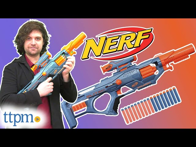 NERF Elite 2.0 Eaglepoint RD-8 Blaster from Hasbro Review! 