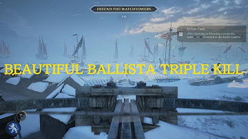 CHIVALRY II - BEAUTIFUL BALLISTA TRIPLE KILL