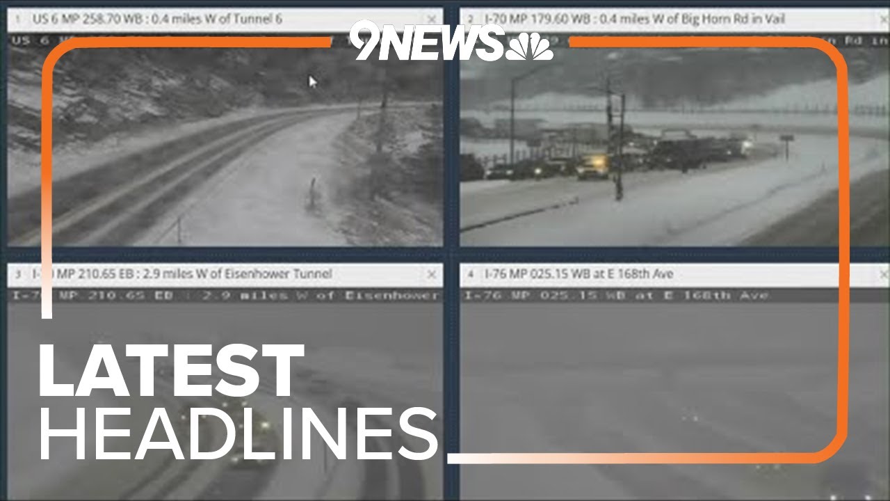 Latest headlines | Heavy snow causes major closures on Colorado ...