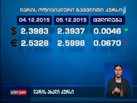 ლარის ახალი კურსი