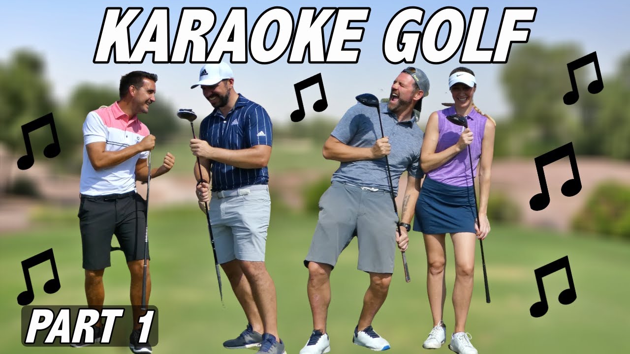 KARAOKE GOLF ft Brian McFadden & Peter Finch | Part 1