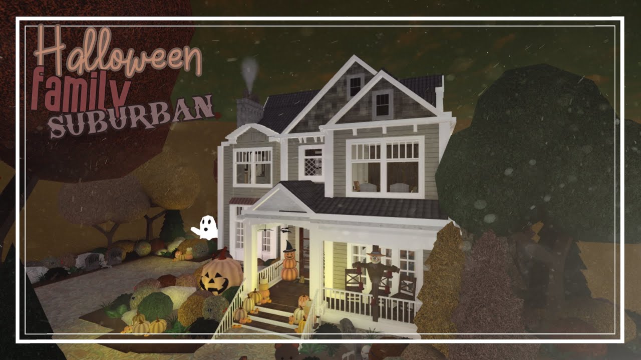 Bloxburg halloween house