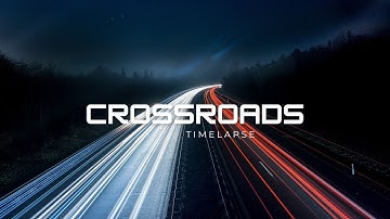 Crossroads Timelapse with Drone Footage