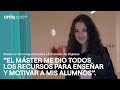 Sara González, alumna del Máster en Tecnología Educativa y Competencias Digitales | #UNIReducación