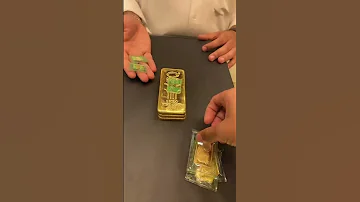 سبائك الذهب Shorts ذهب 