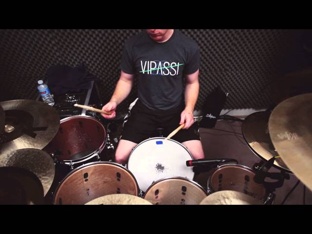 Dan Presland (Ne Obliviscaris) Xenoflux drum play through class=