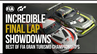 The BEST final lap showdowns in FIA Gran Turismo Championship history