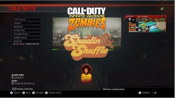 Playing as Pam Grier in Shaolin Shuffle on Infinite Warfare Zombies