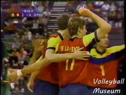 Men Volleyball】【1998 World Championship】【Japan vs Spain