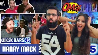 FIRST TIME HEARING HARRY MACK! WHAT A GENIUS!! 🤯 | Omegle Bars 45 (REACTION!!)