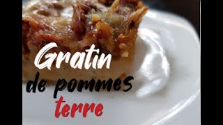 Gratin de pommes deterreاروع اكلة لوجبة العشاء