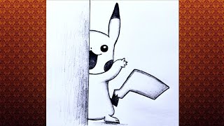 Cómo dibujar Pikachu/ Dibujos paso a paso para principiantes