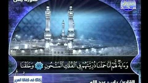 سورة يس 22 الى 70 ــ ياسر عبدالله