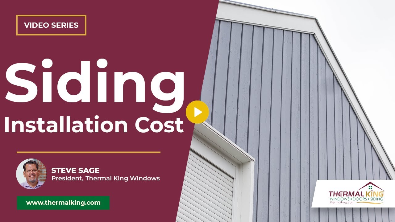 What is the Average Vinyl Siding Installation Cost? (2025 Pricing) | Thermal King Windows
