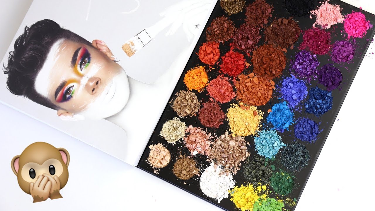 Morphe x James Charles Palette: swatching, destroying & weighing