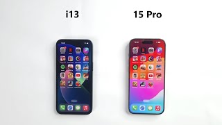 iPhone 13 vs iPhone 15 Pro - SPEED TEST