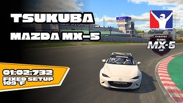 Tsukuba - Mazda MX 5- iRacing Track Guide + Hotlap