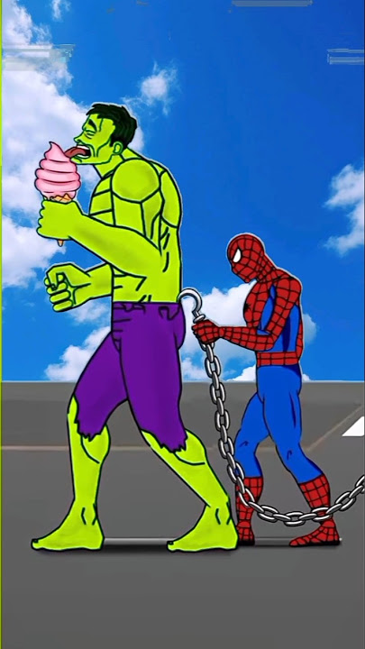 Hulk Loses His Pants! 🤣 Spider-man's Funniest Prank Ever #spiderman #shorts