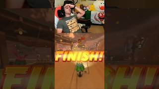 Plot armor was fully active on that last turn. 💀 #shorts #mariokart #gaming