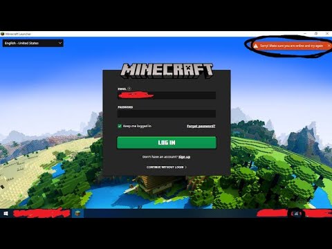 How To Fix Minecraft Launcher Not Logging In With Error 