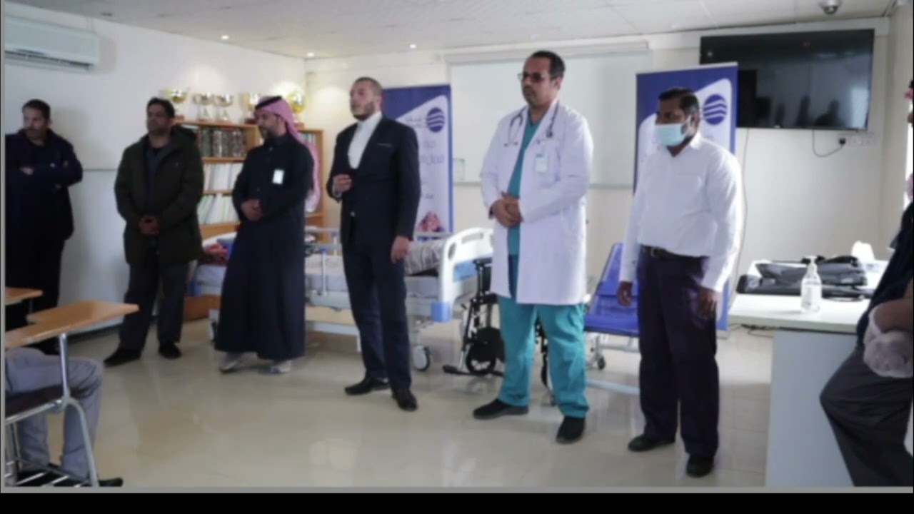 كلمة ممثل شركة شلفا العالمية في دورة صناع الحياة المقامة في مزكز التأهيل الشامل بشقراء